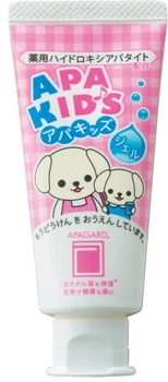 Дитяча зубна паста Apagard Apa Kids Полуниця 60 г (4987643124040)