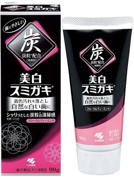 Відбілювальна зубна паста з деревним вугіллям Kobayashi Sumigaki Whitening 90 г (4987072036433)