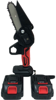 Mini piła łańcuchowa akumulatorowa Hedo Czerwony