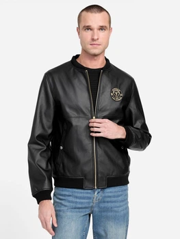 Бомбер чоловічий Guess 101239122 L Чорний (1159833578)