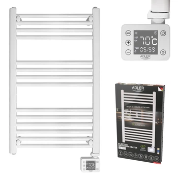 Електричний обігрівач для ванної кімнати Adler AD 7824 LED, 600 Вт, таймер