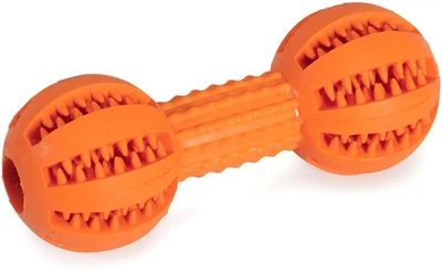 Іграшка для собак Camon Dental Fun гантель гумова, 13.5 см (8019808180649)