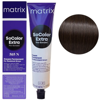 Крем-краска для волос Matrix Socolor Beauty Extra №505N Шатен мокко 90 мл (26599WB)