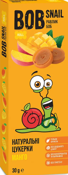 Натуральные конфеты Bob Snail Манго, 30 г