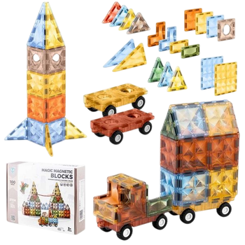 Магнітний конструктор RICOKIDS 78 елементів RK-766 (5903890617080)