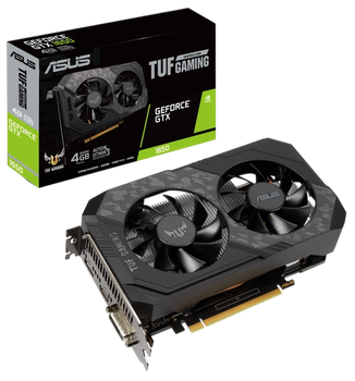 Видеокарта GeForce GTX 1650 4GB Asus TUF Gaming D6 (TUF-GTX1650-4GD6-GAMING) Б/У