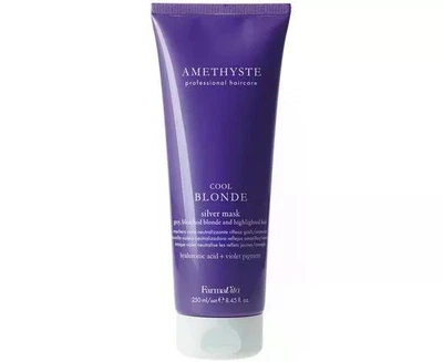 Нейтралізуюча маска для сивого та освітленого волосся Farmavita Amethyste Cool Blonde Silver Mask 250 мл