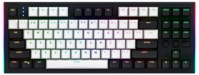 Klawiatura przewodowa Hator Gravity TKL US layout USB Black (8721249196003)