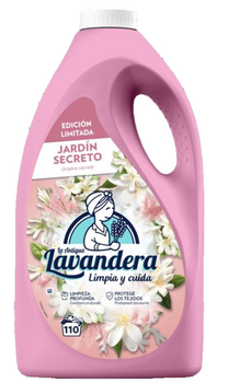 Гель для прання Lavandera Jardin Secreto з квітковим ароматом, 4.95 л (110 прань)