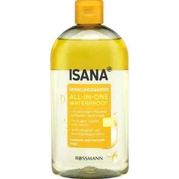 Мицеллярная вода с миндальным маслом Isana All-in-One, 400 мл.