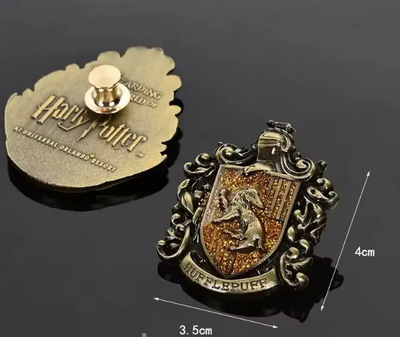 Значок Брошь " Пуффендуй / Hufflepuff / Гарри Поттер / Harrу Potter " значок на одежду и рюкзак
