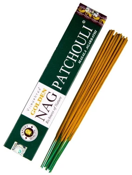 Аромапалочки пильцевые Golden NAG Patchouli Пачули 15 грамм