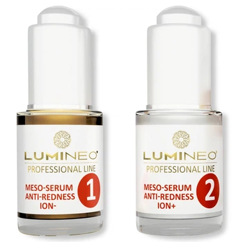Набір сироваток Lumineo Galvanic Meso для чутливої та судинної шкіри 2 × 15 мл (5904726872666)