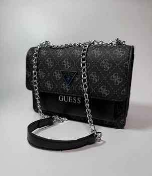 Guess Сумочка жіноча через плече/ Guess сумка чорного кольору для жінок