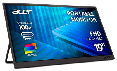 Монiтор 18.5" Acer PM191QEbmiuux (UM.XP1EE.E01) Black