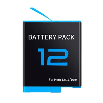 Аккумулятор батарея Battery Pack для GoPro Hero Black 12 11 10 9