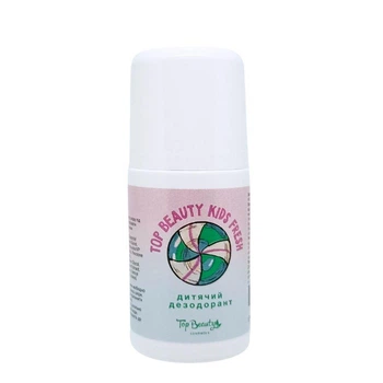 Дезодорант для дітей 6+ кульковий Top Beauty Kids Fresh, 50 мл