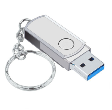 Флеш-накопитель крутящий USB 3.0 SEUNO Metal Drive 2 ТБ металлический корпус для ПК ноутбука и хранения архивов (GS807)