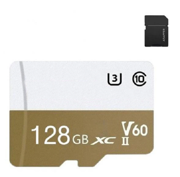 Micro sd карта памяти флешка флеш-карта 128 ГБ SEUNO зеленая (GS828)