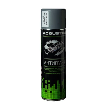 Антигравій сірий 500ml Аерозоль "Acoustics" 57720