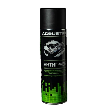 Антигравій чорний 500ml Аерозоль "Acoustics" 57719