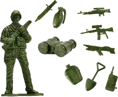 Zestaw żołnierzyków KIK Baza wojskowa 307 elementów (5903039718227)