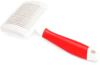 Самоочищающаяся пуходерка-скребок Camon Easy To Clean со штифтами из нержавеющей стали с пластиковым покрытием, 8.6x5.7 см, SM (8019808185897)