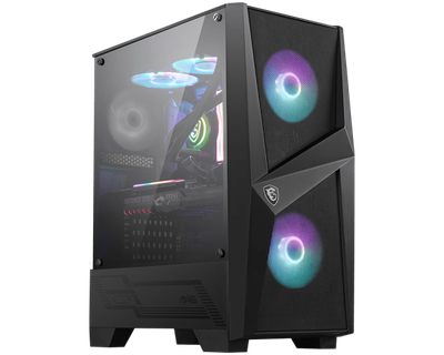 Корпус MSI MAG Forge 100M RGB Black (MAG FORGE 100M)