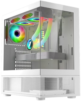 Корпус 1stPlayer MI7-A-2F2R RGB White (Mi7-A-WH-2F7R-W-1F7-W)
