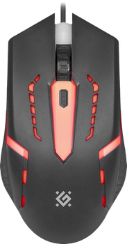 Миша Defender Flash MB-600L RGB Black (52600)