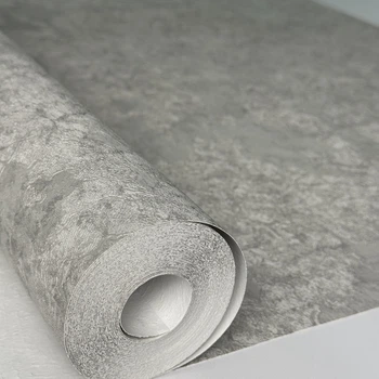 Обои метровые Wall Color 158-19 серые виниловые на флизелиновой основе 1,06×10,05 м