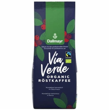 Кава мелена Dallmayr Via Verde Organic Rostkaffee - 500 g