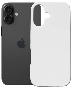 Etui 3MK Hardy MagSilicone do Apple iPhone 16 White (5903108662024)