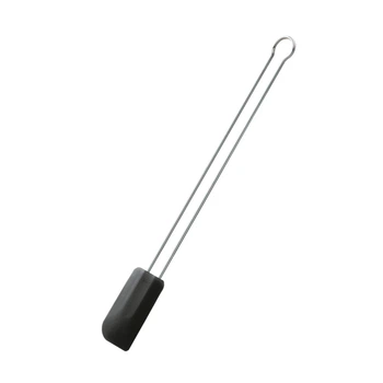 Шпатель силиконовый черный 26 см ROSLE 950438/12438