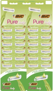 Станки для гоління Bic Pure Lady 3 одноразові 24 шт (ZES3086126727417)