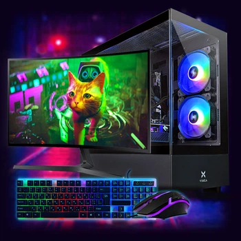Ігровий комп'ютер "MiXzo Core" | GeForce GTX1660 Super 6GB | Intel Xeon E5-2667 v3 | SSD M.2 | Wi-Fi | WIN11 | Монітор LED IPS 27" | Ігровий набір