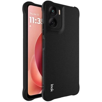 Чохол з посиленими кутами IMAK Airbag MAX Case для Motorola Moto G06 / G06 Power - Matte Black