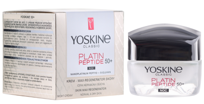 Krem do twarzy Yoskine Classic Platin Peptide na noc 50+ 50 ml (5900525049452)