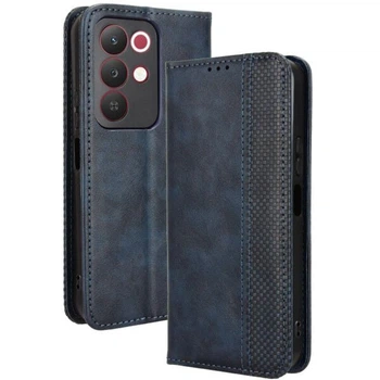 Чохол-книжка Deexe Retro Style для Realme C85 - Blue