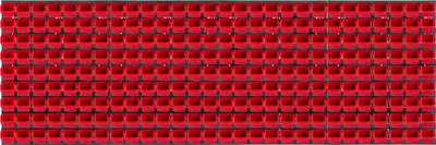 Tablica narzędziowa Kadax ścianka warsztatowa 232 x 78 cm 252 elementy K7675 Czerwona (5903699468272)