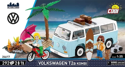 Klocki konstrukcyjne Cobi Action Town Volkswagen T2a Kombi 1:35 292 elementy COBI-24617 (5902251246174)