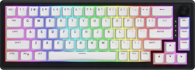 Клавіатура дротова Hator Skyfall 65 MAG ULTRA 8K USB White/Black (HTK1860)