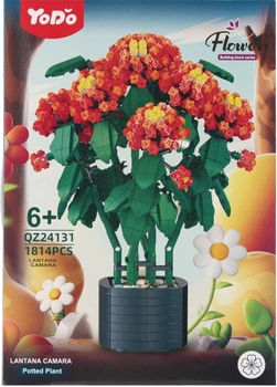 Конструктор Mega Creative Flowers 1814 елементів QZ24131 (5907414303787)