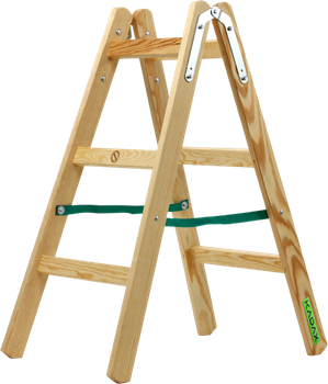 Дерев'яна драбина Kadax Salo 3 сходинки 150 кг K4427 (5903699435144)