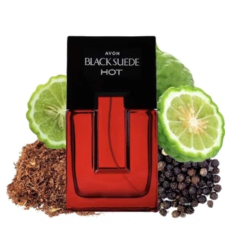 Чоловіча туалетна вода Avon BLACK SUEDE HOT 125 мл