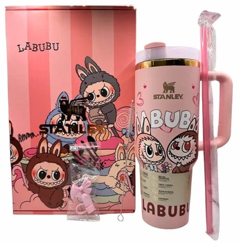 Термос термокружка Stanley Quencher H2.0 Tumbler 1,18 л из нержавеющей стали Peachy Pink KT7001947