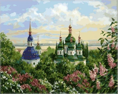 Картина за номерами Babylon Весняне ранок VP 367 40х50см