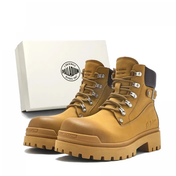 Чоловічі черевики Palladium Martin Boots Protector Buckle V13 Yellowish Brown 39 Жовтий 79619-001-M
