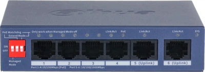 Комутатор Dahua DH-CS4006-4ET2GT-36 (6939554912986)