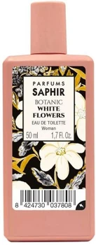 Woda toaletowa damska Saphir Parfums Botanic White Flowers 50 ml (8424730037808)